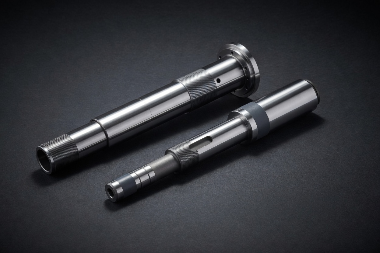 High precision spindle and spindle-class features